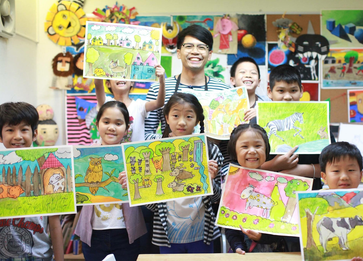 เสาร์ – Junior Artist & Designer กับครูโอ้แว่นวาด