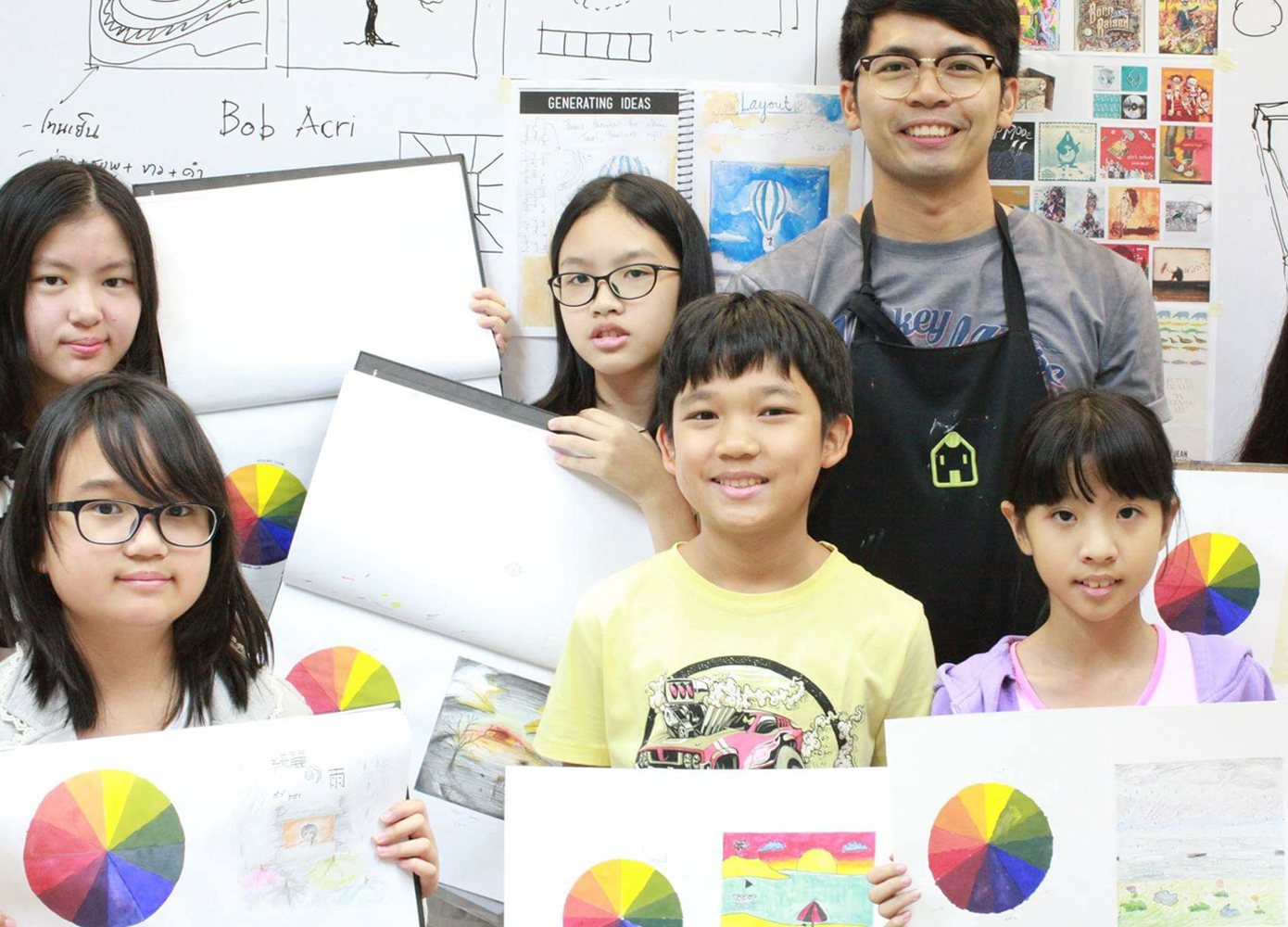 เสาร์ – Junior Artist & Designer กับครูโอ้แว่นวาด