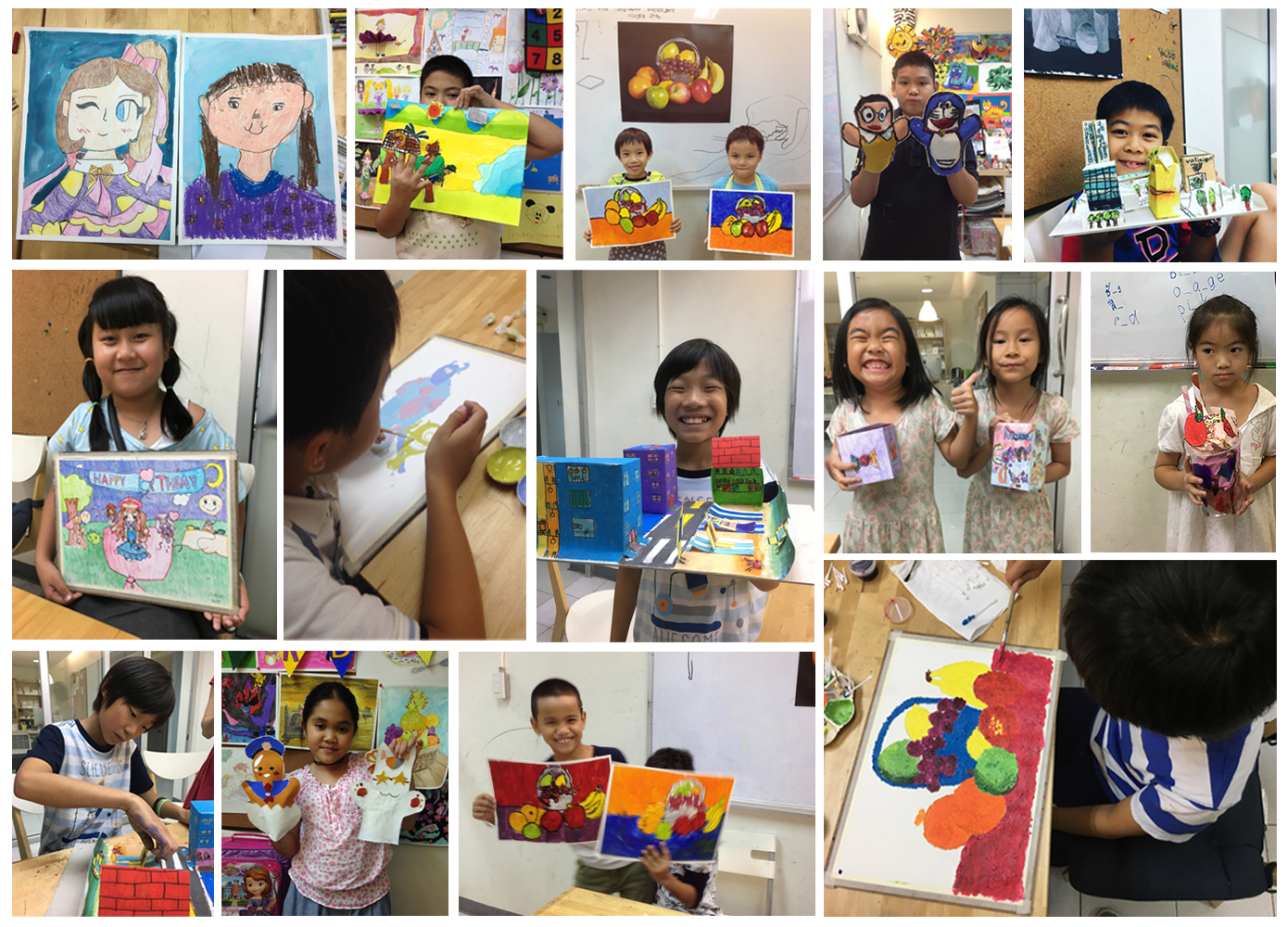 อาทิตย์ – Creative Art 8+ (8-11 ปี) กับครูปุ้ย
